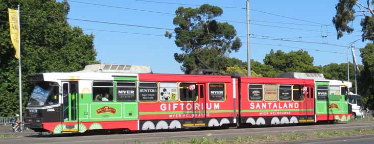 Yarra Trams Class B 2004 Myers Christmas Tram